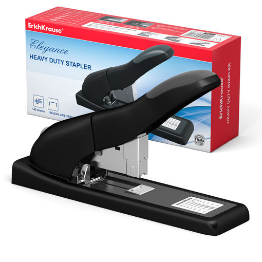Picture of ERICHKRAUSE STAPLER HEAVY DUTY <140 SHEETS BLACK